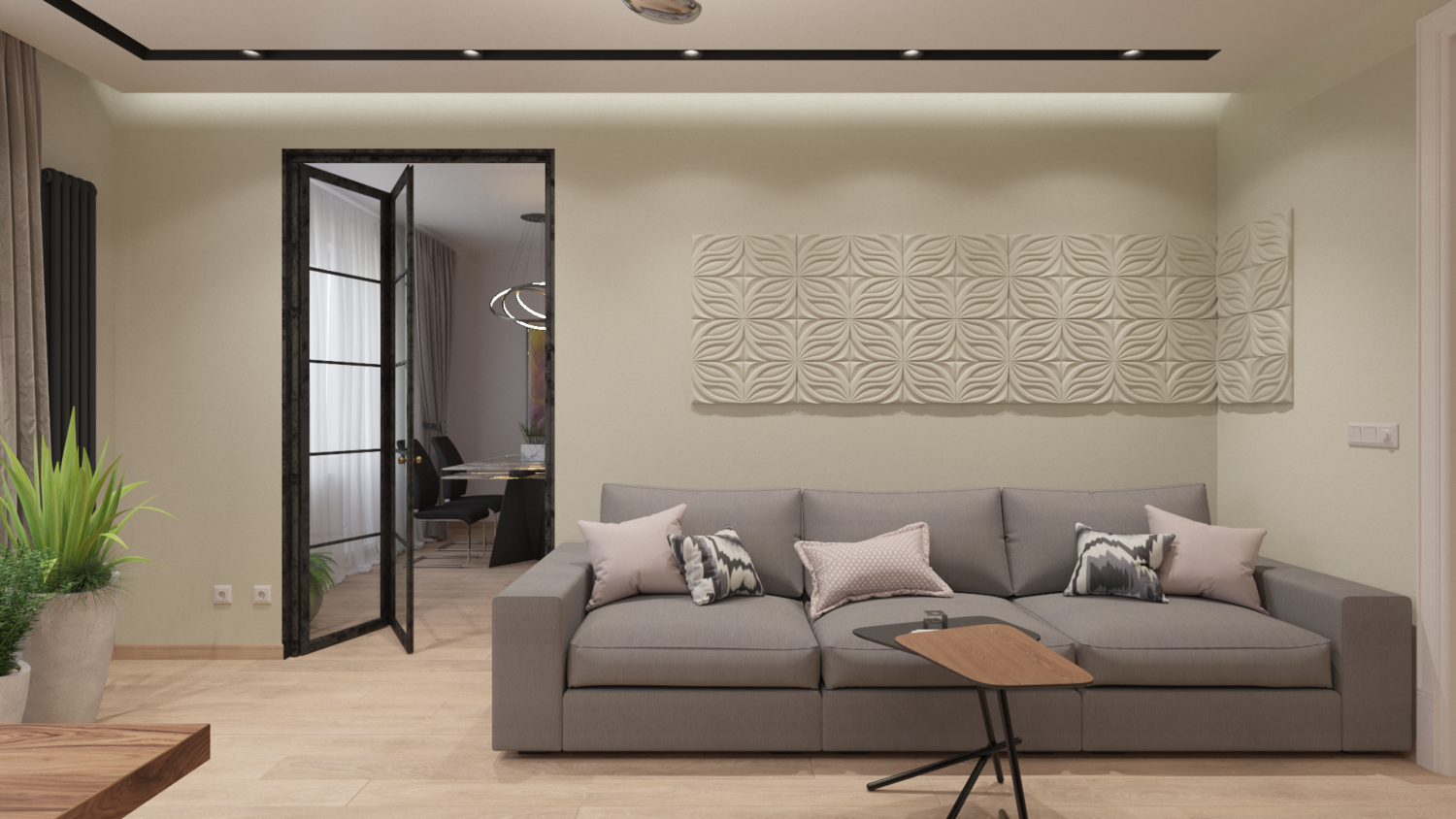 дизайн интерьера, интерьер, дизайн, комната, интерьер двушки