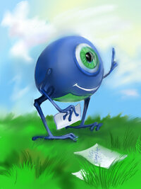 майк вазовский, майк вазовски мем, корпорация монстров майк вазовски, mike wazowski scream, корпорация монстров с одним глазом