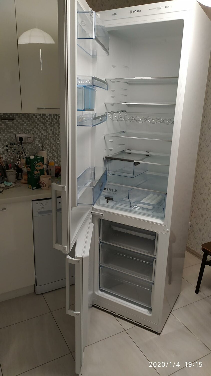 холодильник bosch kgv36vw21r, бытовая техника, bosch kgv39x25, bosch kgs39xw20, bosch kge39xw2ar