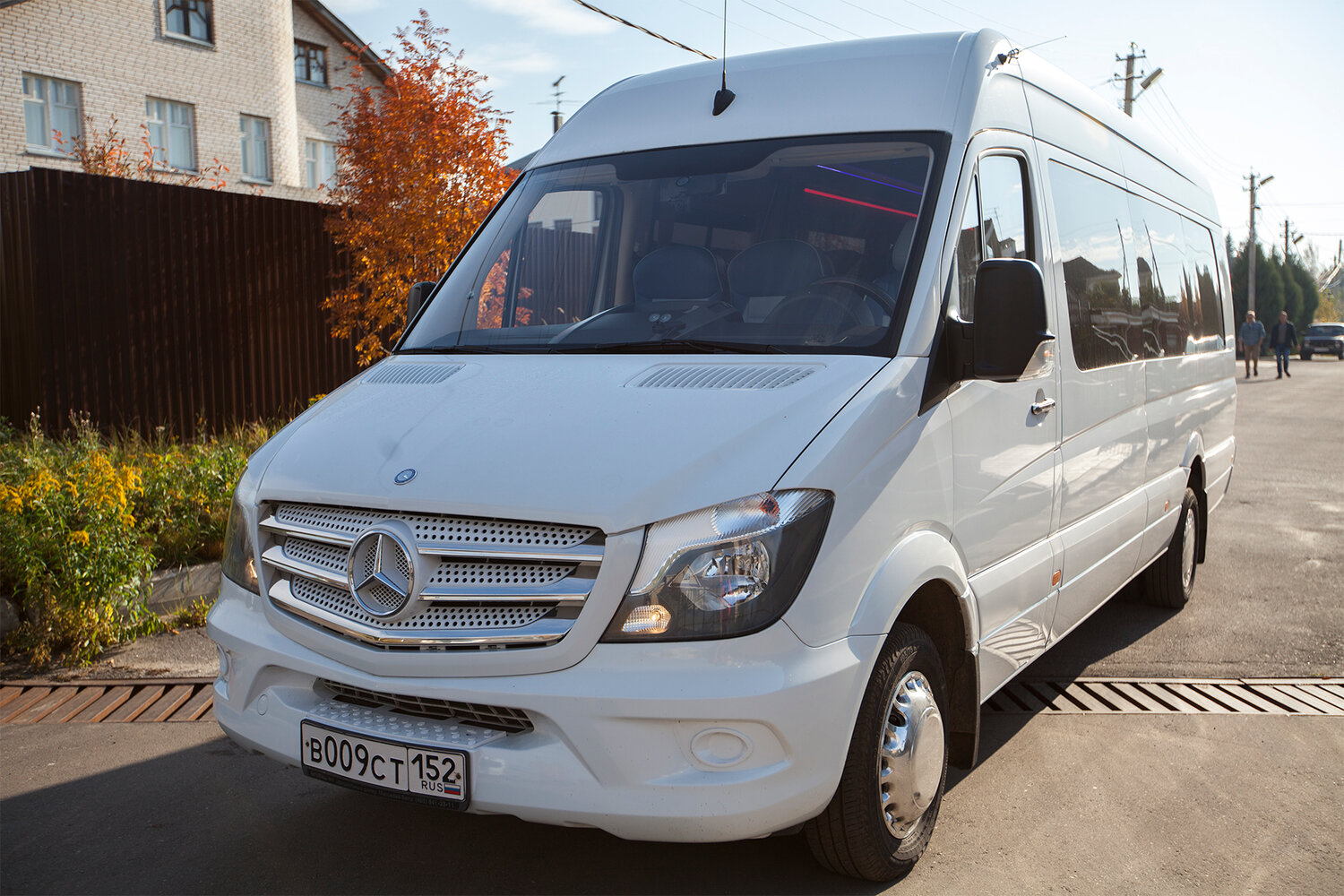 mercedes-benz sprinter, мерседес спринтер 2015, микроавтобус мерседес спринтер 21 место, мерседес спринтер премиум, мерседес-бенц спринтер белый