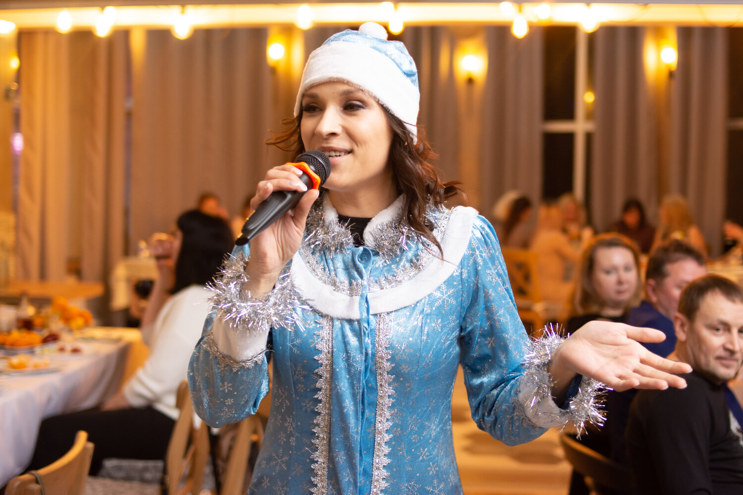 человек, снегурочка 21 века, корпоратив, конкурс снегурочка, снегурочка зажигает