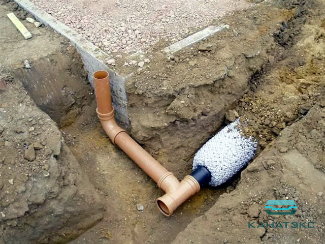 Дренажная труба Лайт Дрэин 110/300 мм для дренажа без щебня - купить по выгодной