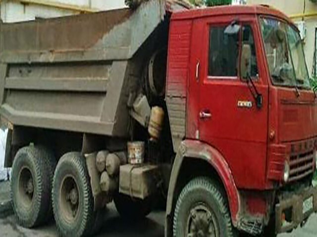 камаз 55111 самосвал, камаз 55111, камаз 55111 2007г, камаз 5511 самосвал серый, камаз 5511 55111