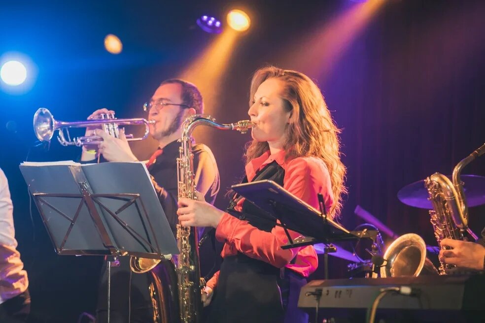 c jam club jazz orchestra, группа jazz inside, музыкант, джаз, ska jazz