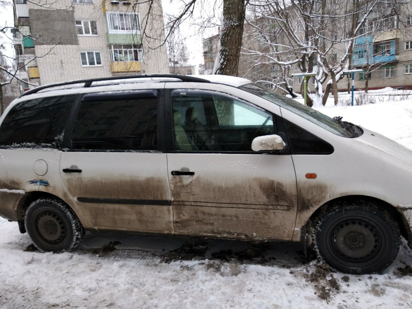 автомобиль, авто, подержанные автомобили, ниссан ад битый, Ford Galaxy I