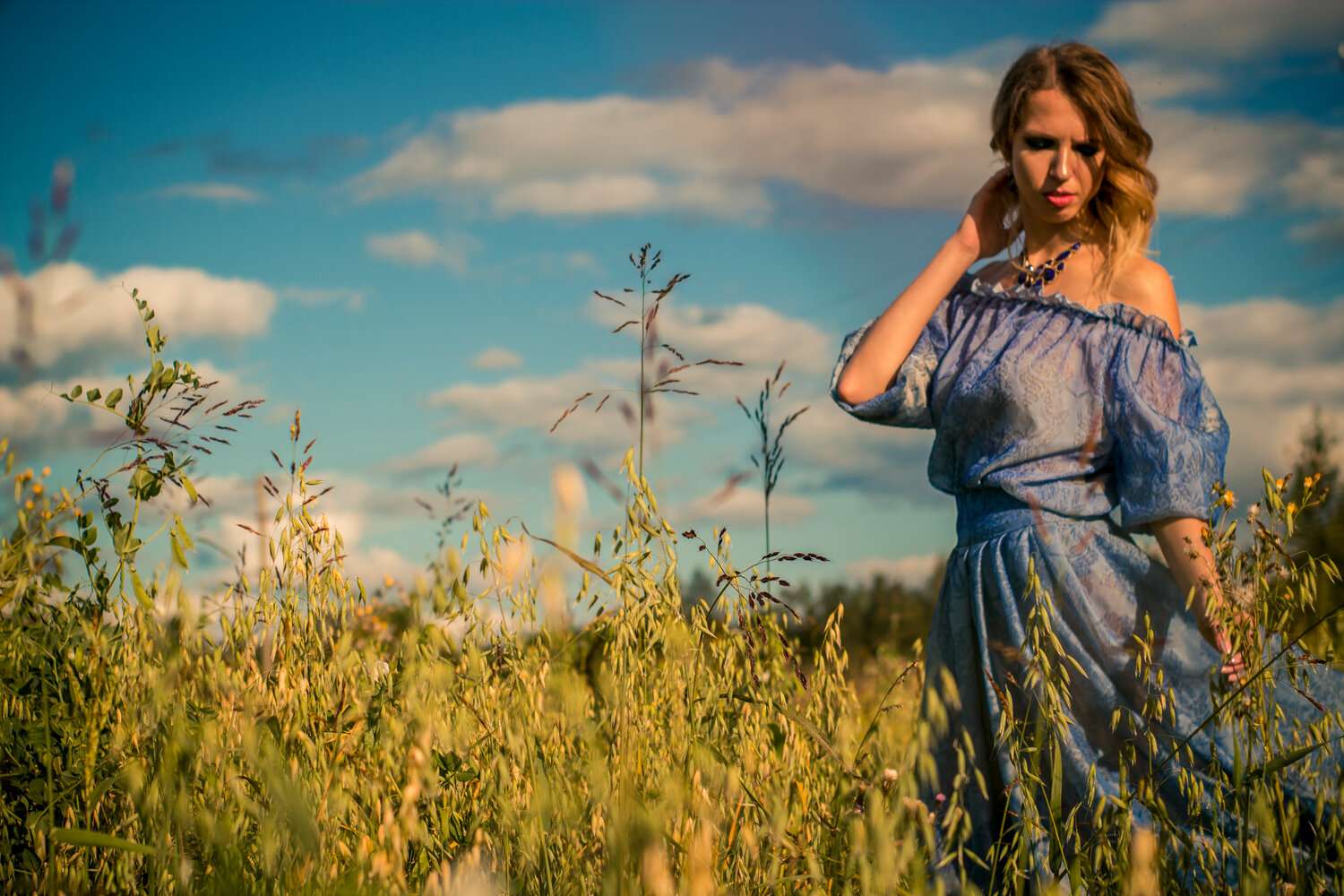 девушка, человек, пшеничное поле, фотосет в пшеничном поле, женщина