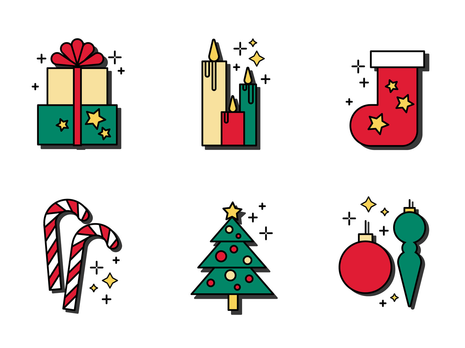 новогодние иконки, рождество иконка, рождественские иконки, doodle icon новогодние, новогодние значки