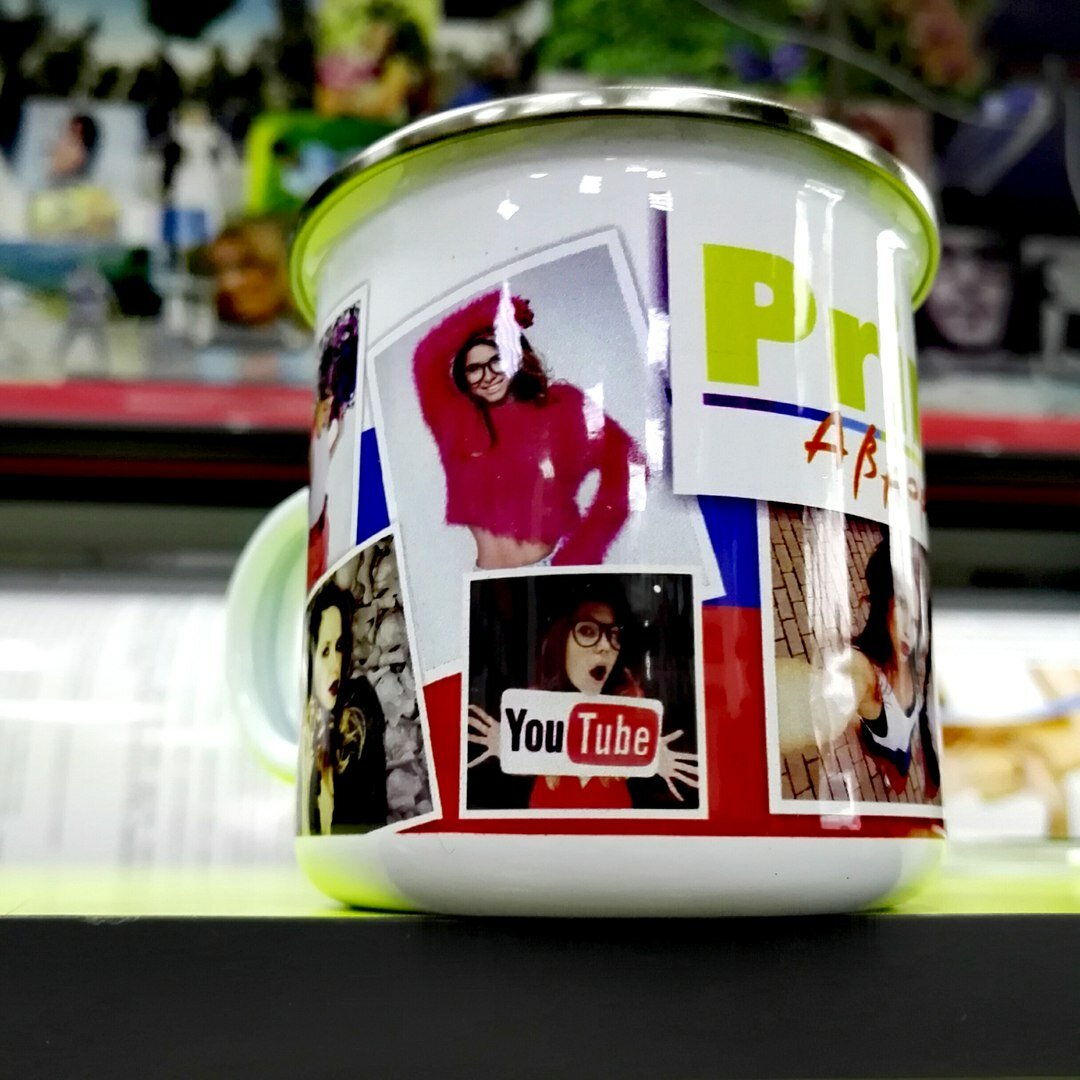 чашка, print on cup, стакан kfc, краска, спортивное питание