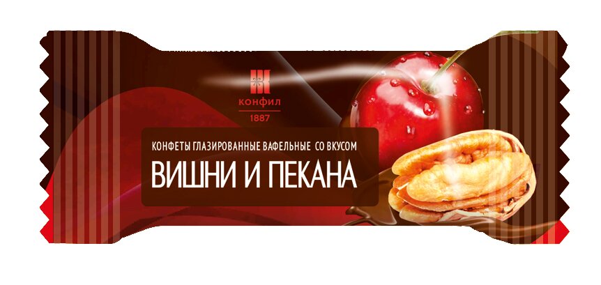 конфил конфеты со вкусом банана, вкус вишни, конфил, конфеты конфил ясный месяц, набор конфет вдохновение со вкусом грецкого ореха и хрустящим шариком 155 г