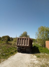 грузовой автомобиль, в деревне, самосвал, грузовики, село ильичевка район николаевский
