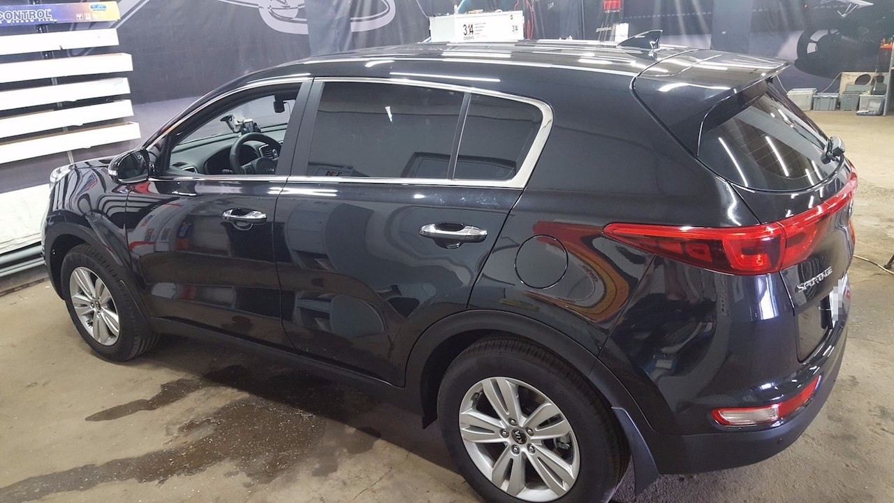 kia sportage, kia sportage ql черный, kia sportage 4 черный перламутр, киа спортейдж 4 черный матовый, автомобиль