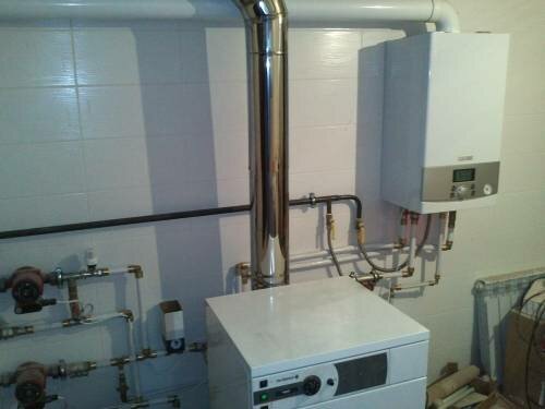 газовый котёл, котел, газовая колонка вместо котла отопления, газовый котел на 150 м2, монтаж напольных газовых котлов
