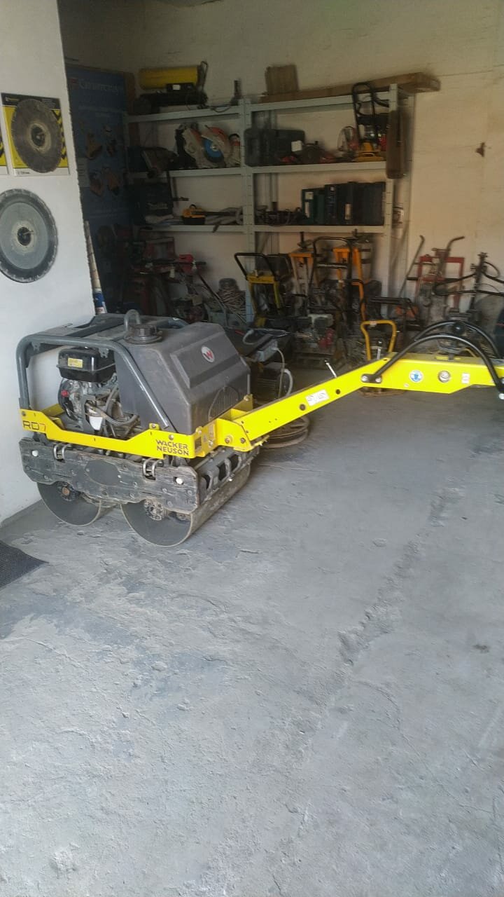виброплита dynapac lg500, ручной виброкаток wacker neuson rd 7h-e 5200015244, wacker neuson ручной виброкаток rd 7h-e, техника, виброкаток wacker neuson