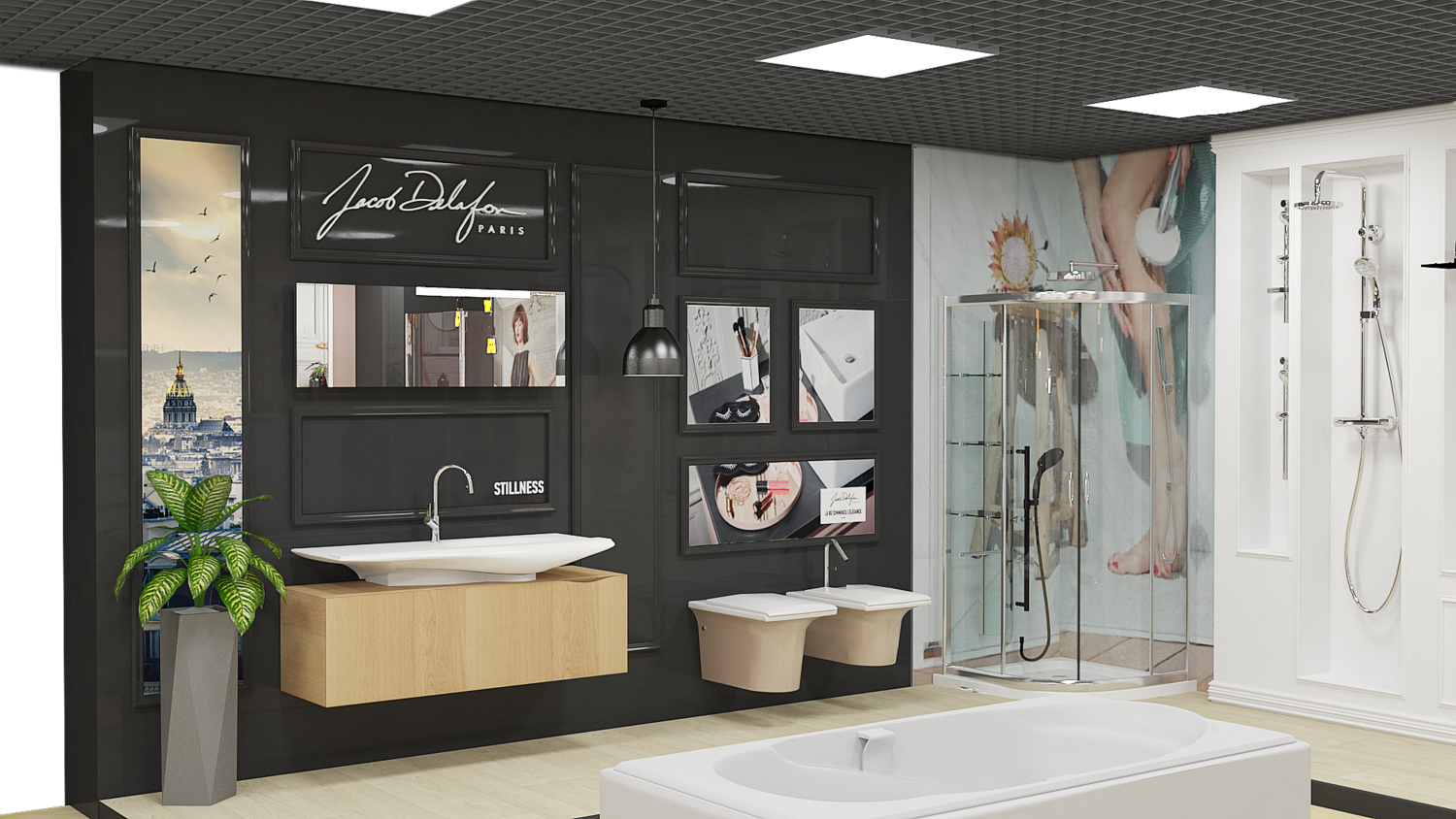 бренд-зона jacob delafon, ванная комната, стиль, ванная pacific heights от nynaevedesign, интерьер кухни и ванной комнаты