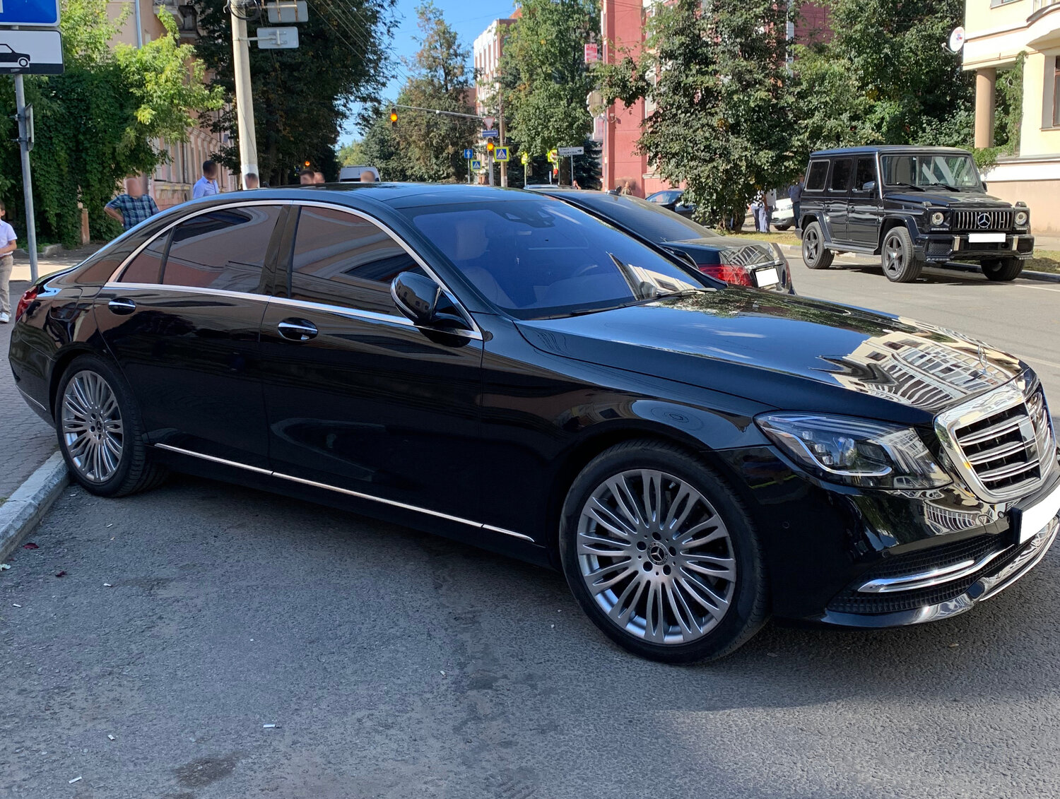 mercedes-benz s-класс, мерседес s222 maybach, mercedes w222 maybach, мерседес w222 черный, Mercedes-Benz S-klasse AMG III (W222, C217)