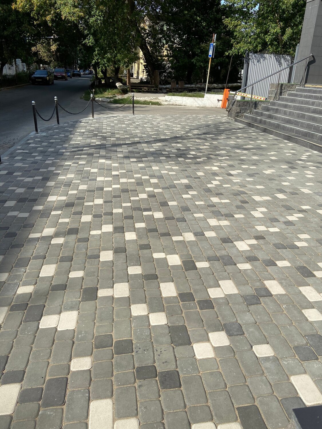 тротуарная плитка классико антрацит, брусчатка, брусчатка серая, тротуарная плитка платцстоун, тротуарная плитка