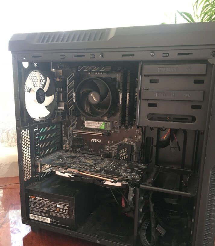 компьютер, msi, домашний пк, системный блок, комплектующие пк
