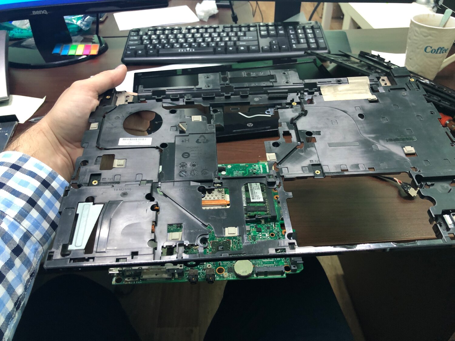 техника, ноутбук, разобранный ноутбук, laptop, разобранные