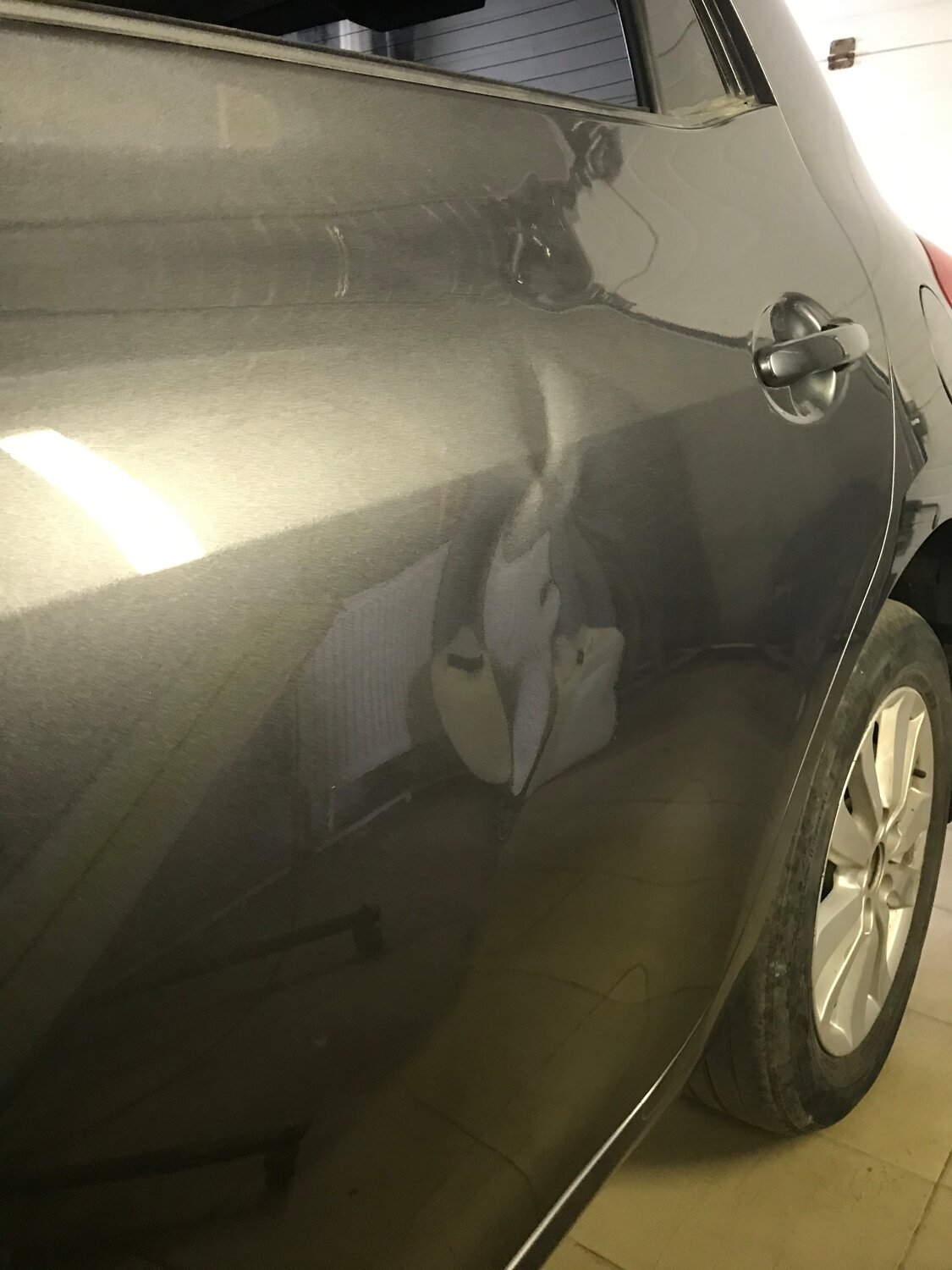 автомобиль, авто, голограмма на авто после полировки, полировка авто, кузов после полировки