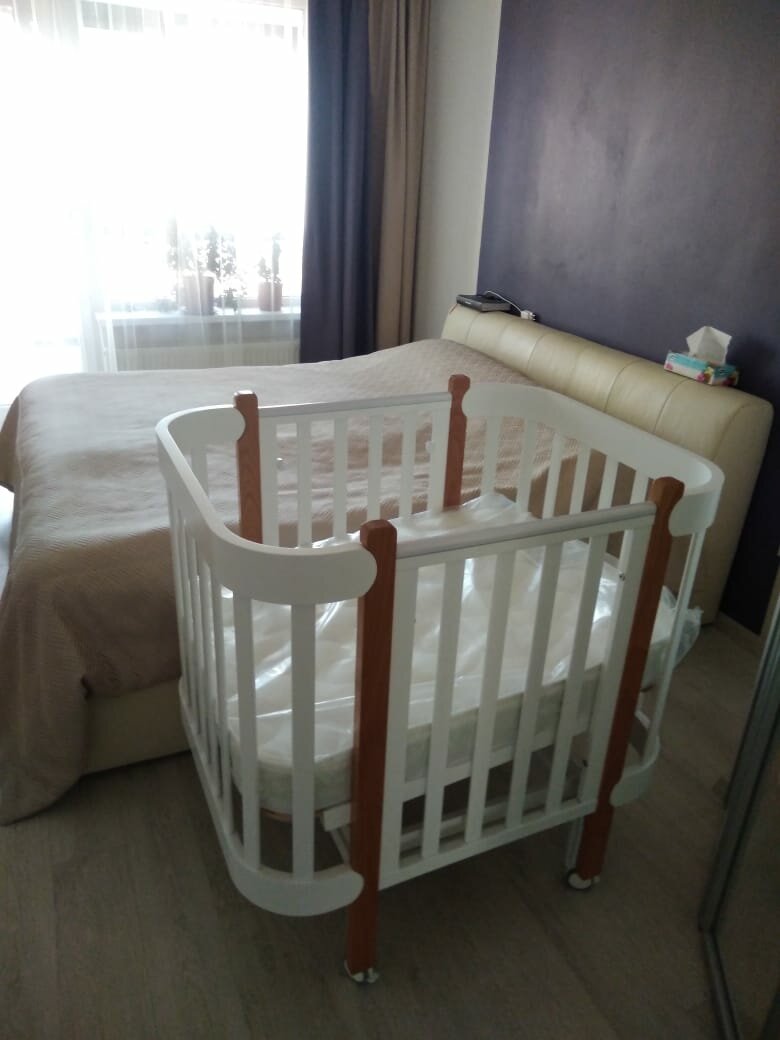 детская кроватка, приставная детская кроватка happy baby, кроватка happy baby mommy, детская кроватка хэппи бэби, кроватка хэппи бэби 100*70 с бортиками