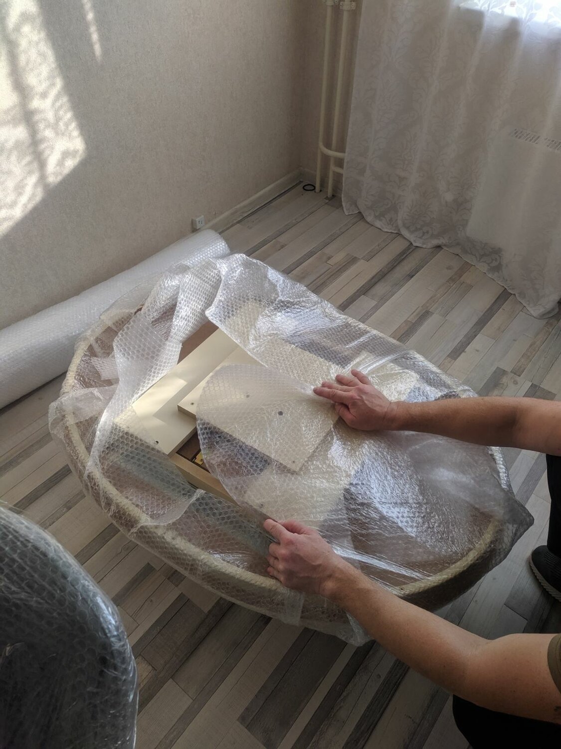 текстиль, упаковка, пузырчатая упаковка, ткани, пленка для упаковки мебели