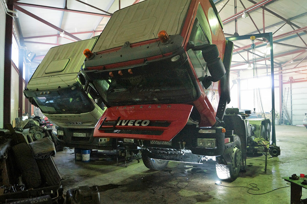 грузовой автомобиль, iveco сто, техника, техобслуживание грузовых автомобилей, грузовая ремзона