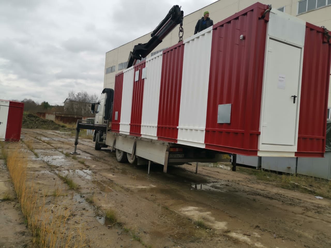 полуприцеп, полуприцеп 954500, грузовик, грузовая, контейнер-аппаратная 2200х3000