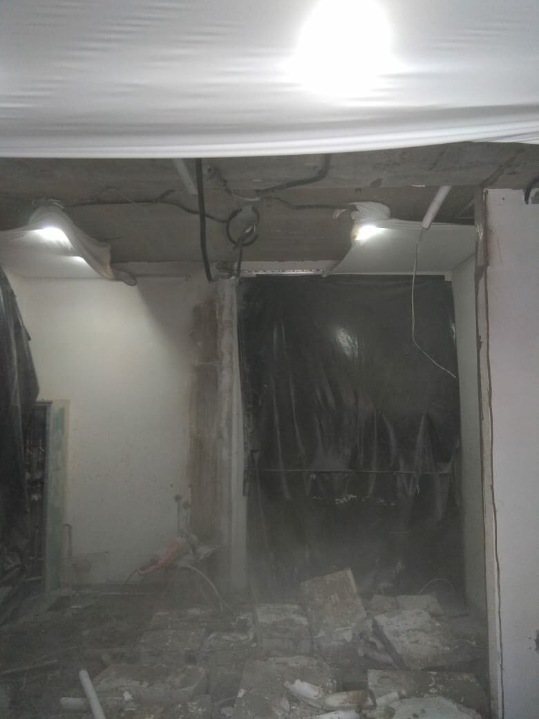 пожар в гараже, пожар в квартире, пожары в жилых домах, пожар, подвал