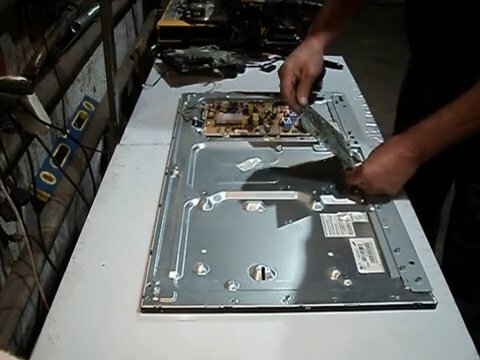 техника, замена подсветки телевизора lg 32, сгорела подсветка телевизора, монтаж-демонтаж варочной панели вирпул, lg 42lm580t подсветка