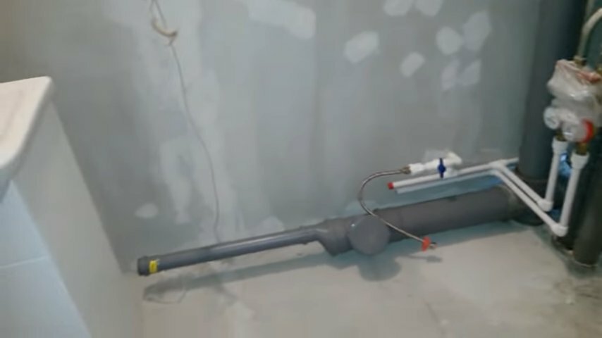 комплексная разводка сантехнических труб, комплексная разводка сантехтруб, водоснабжение, сантехник, пайка пропиленовых труб в ванной