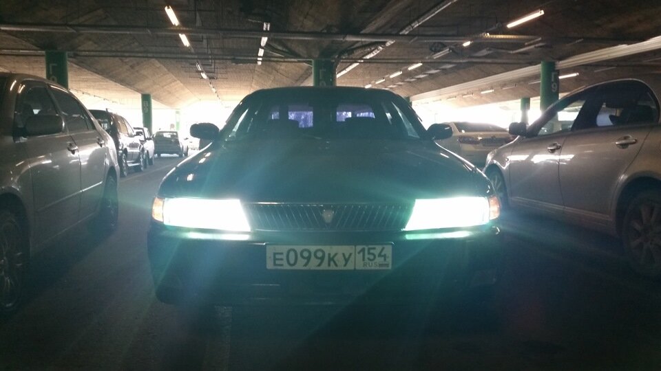 авто, автомобиль, toyota chaser 90, туманки ксенон огни на чайзер 90, установка ксенона