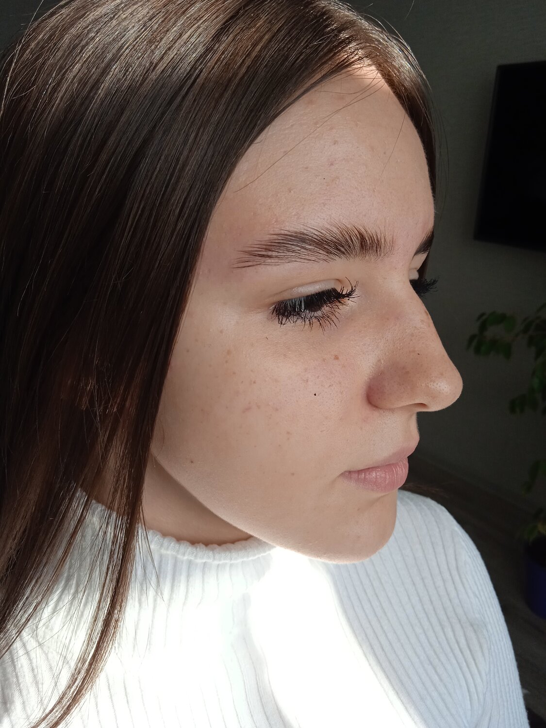 часть лица, лица, бровь, so natural праймер-основа selfie blur primer 30 мл, девушка