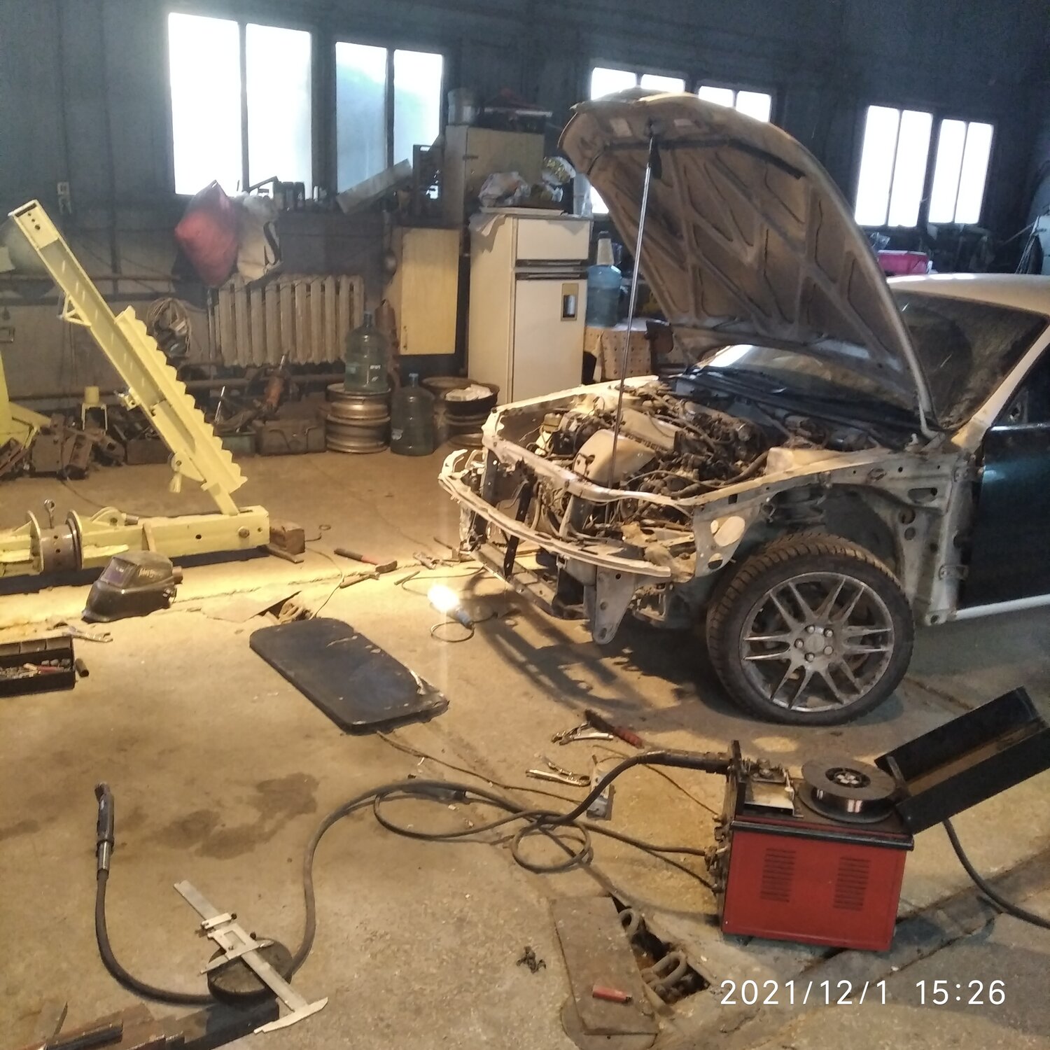 автомобиль, авто, машин, кузов, стапель bmw 2004