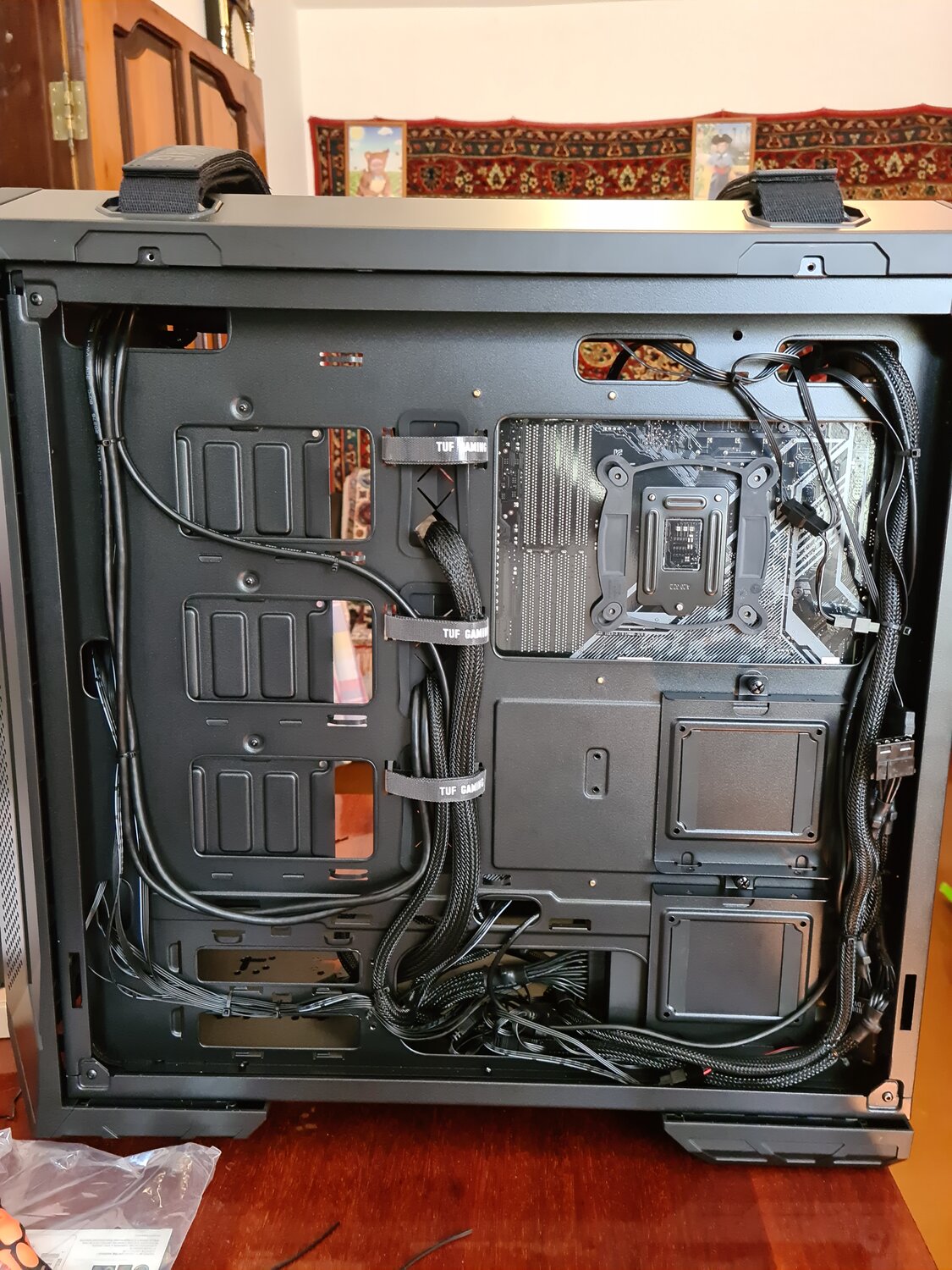 корпус, кабель менеджмент asus tuf gt501, компьютер, бытовая техника, zet rare m1 кабель менеджмент