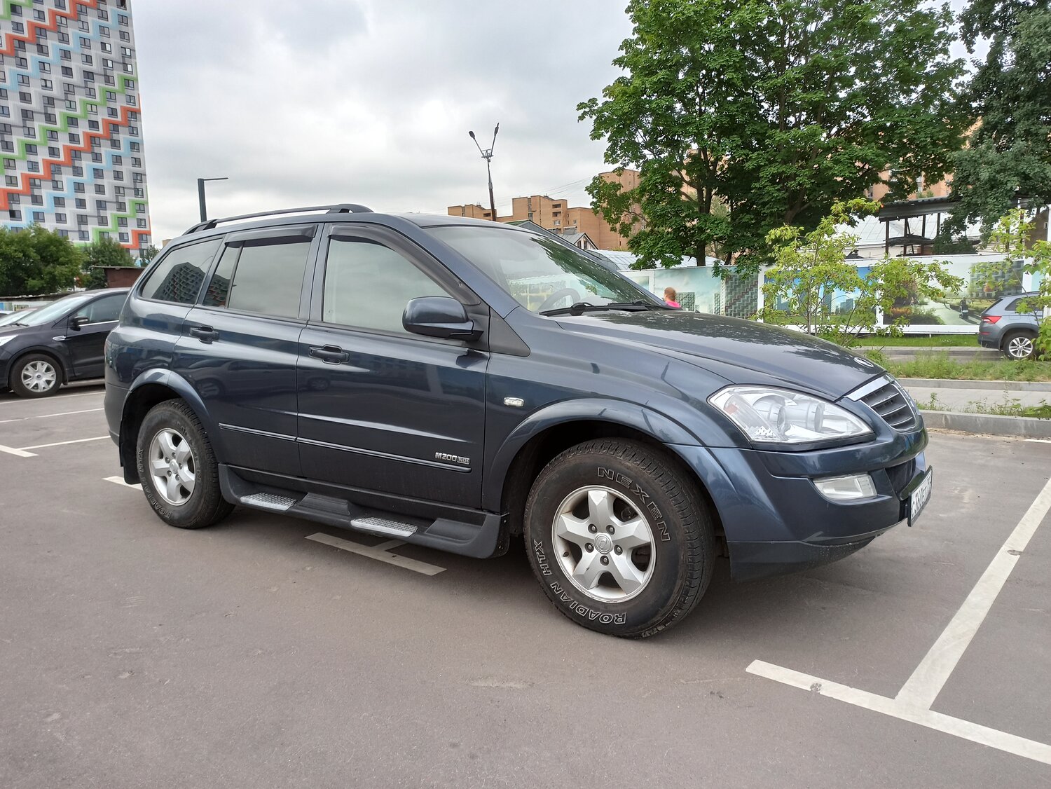 ssangyong kyron, кайрон, kyron, ссангйонг кайрон серый, SsangYong Kyron I Рестайлинг