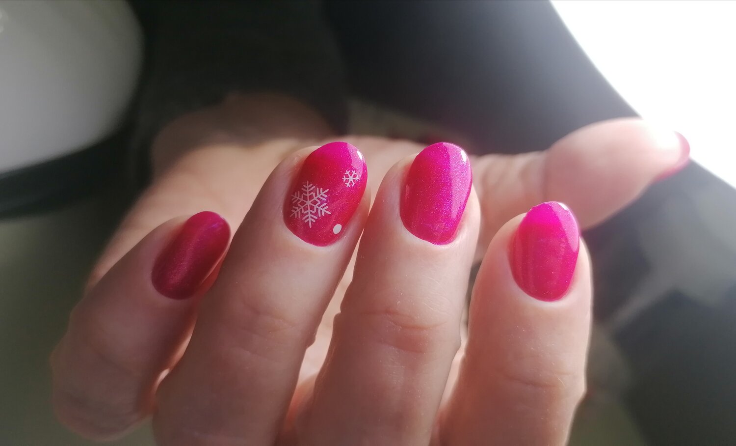 маникюр 💅, маникюр шеллак, маникюр цвета фуксии, маникюр покрытие, маникюр гель лак
