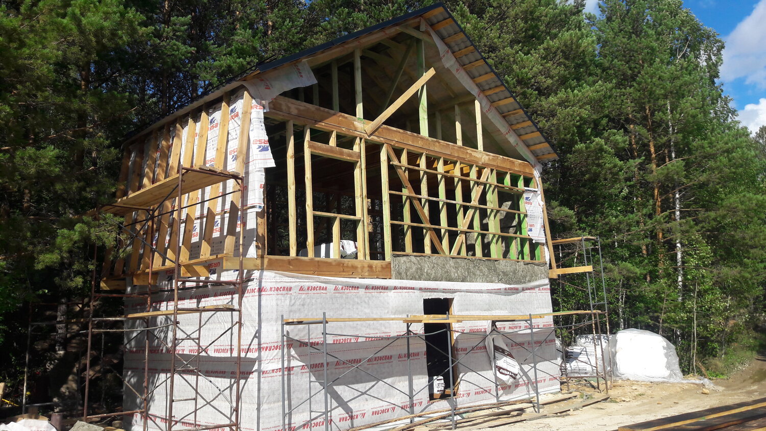 каркасный дом, строительство каркасных домов, берген каркас фахверк, каркас дома, фахверк каркас
