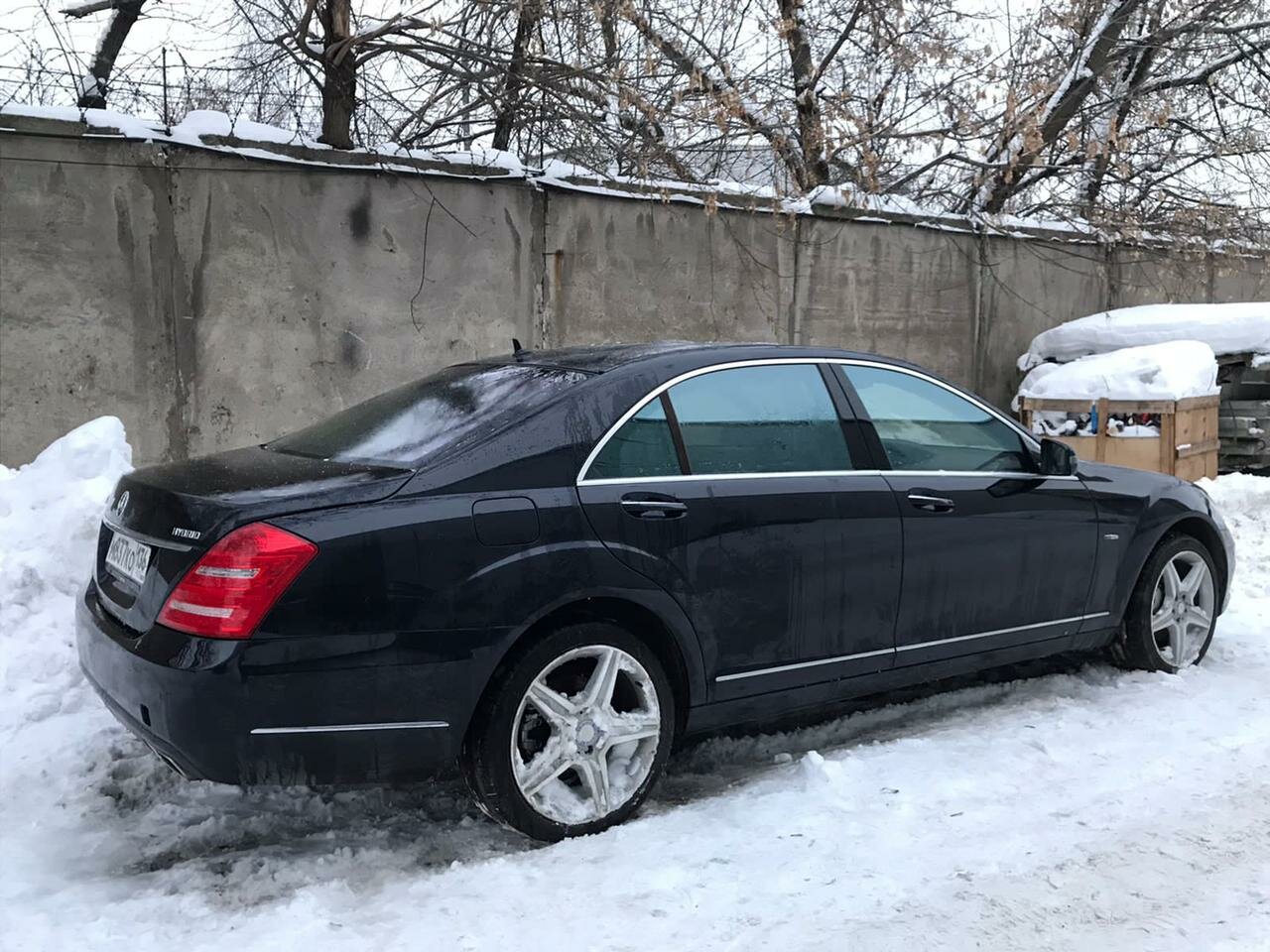 mercedes-benz s-класс, мерседес 221 кузов 2007, черный мерседес, mercedes-benz w221, Mercedes-Benz S-klasse AMG II (W221) Рестайлинг