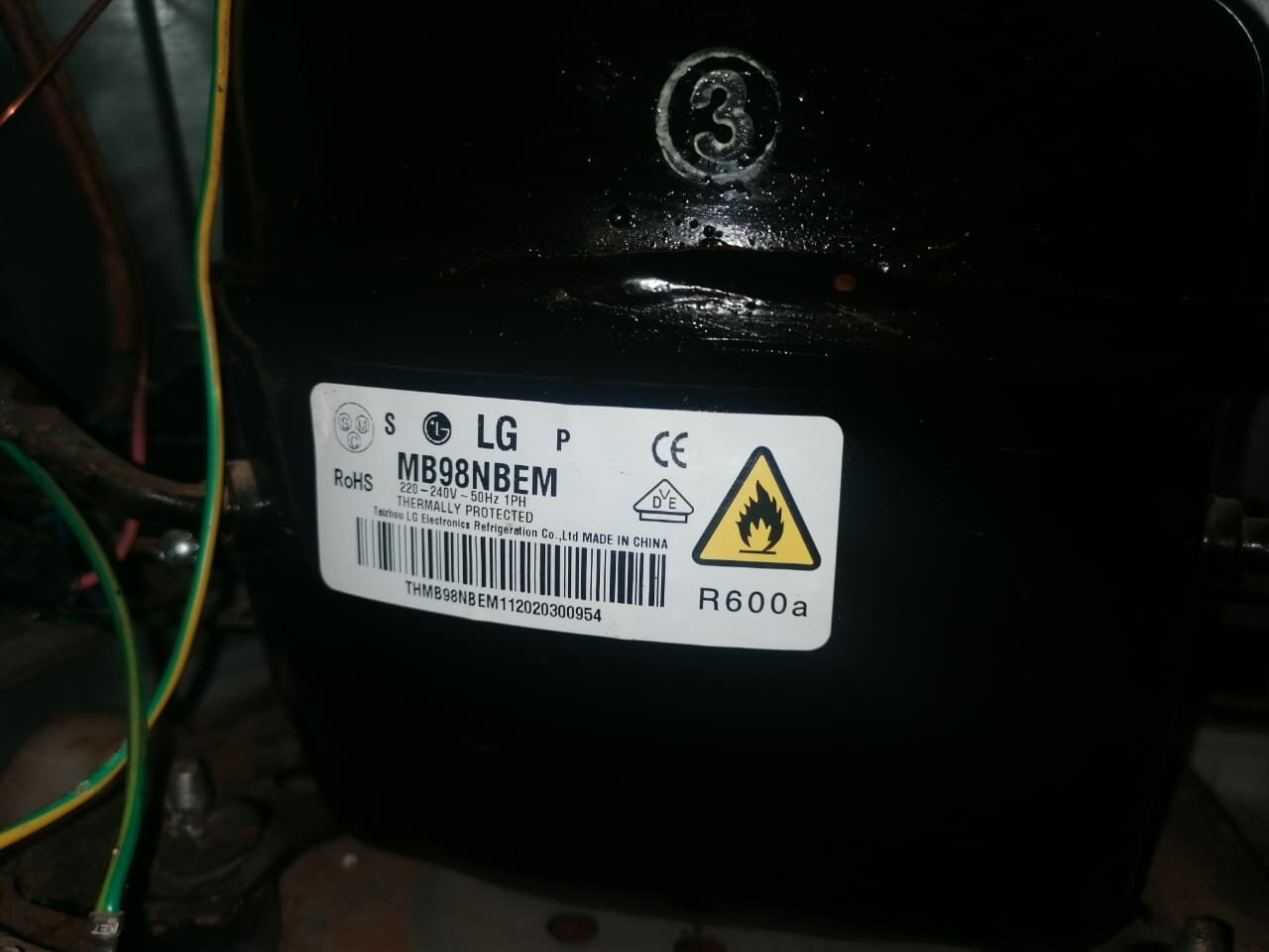 компрессор lg mb98nbem, холодильник компрессор, компрессор холодильника mb98nbem, компрессор лджи mb98nbem, холодильный компрессор msa4a1q