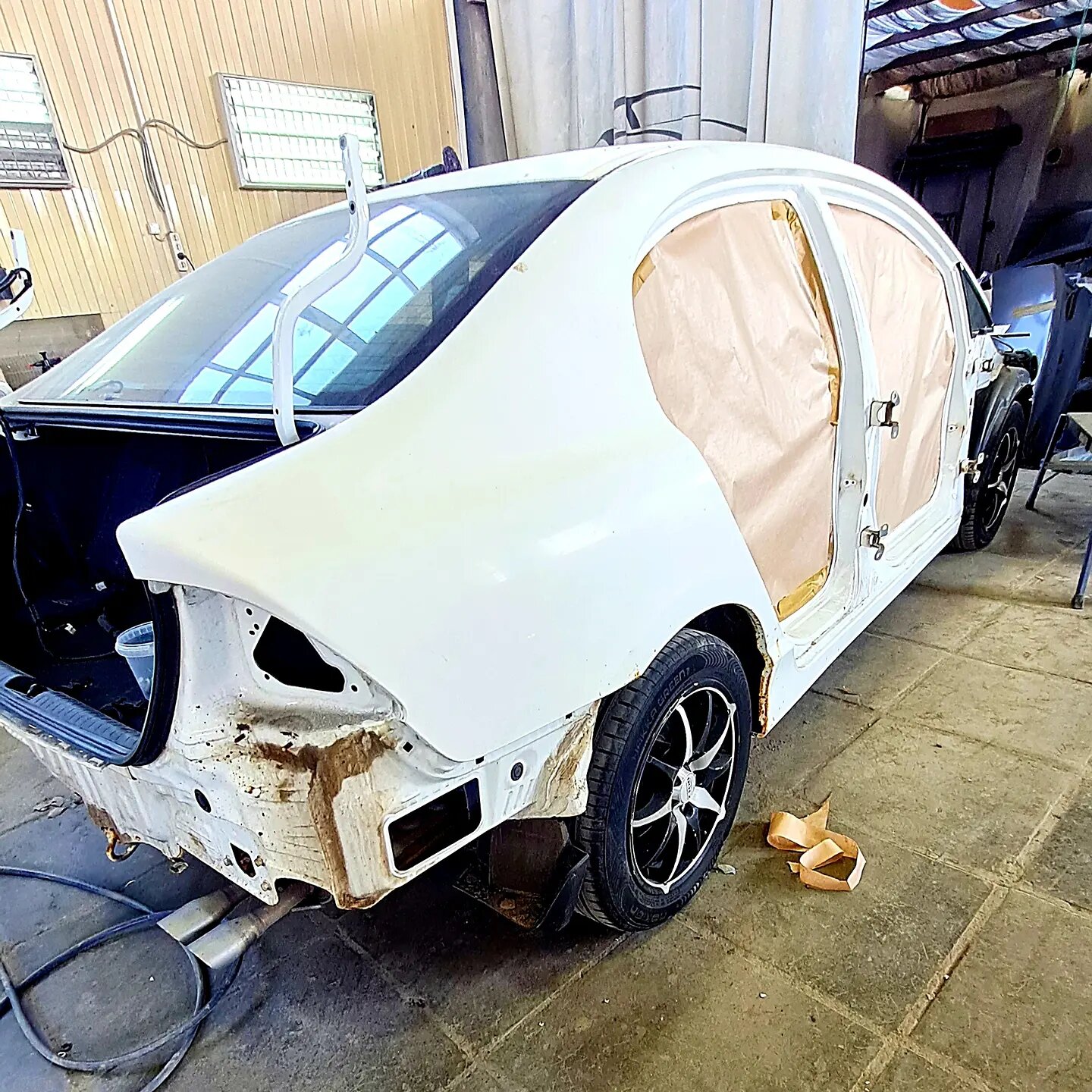 Полная покраска авто