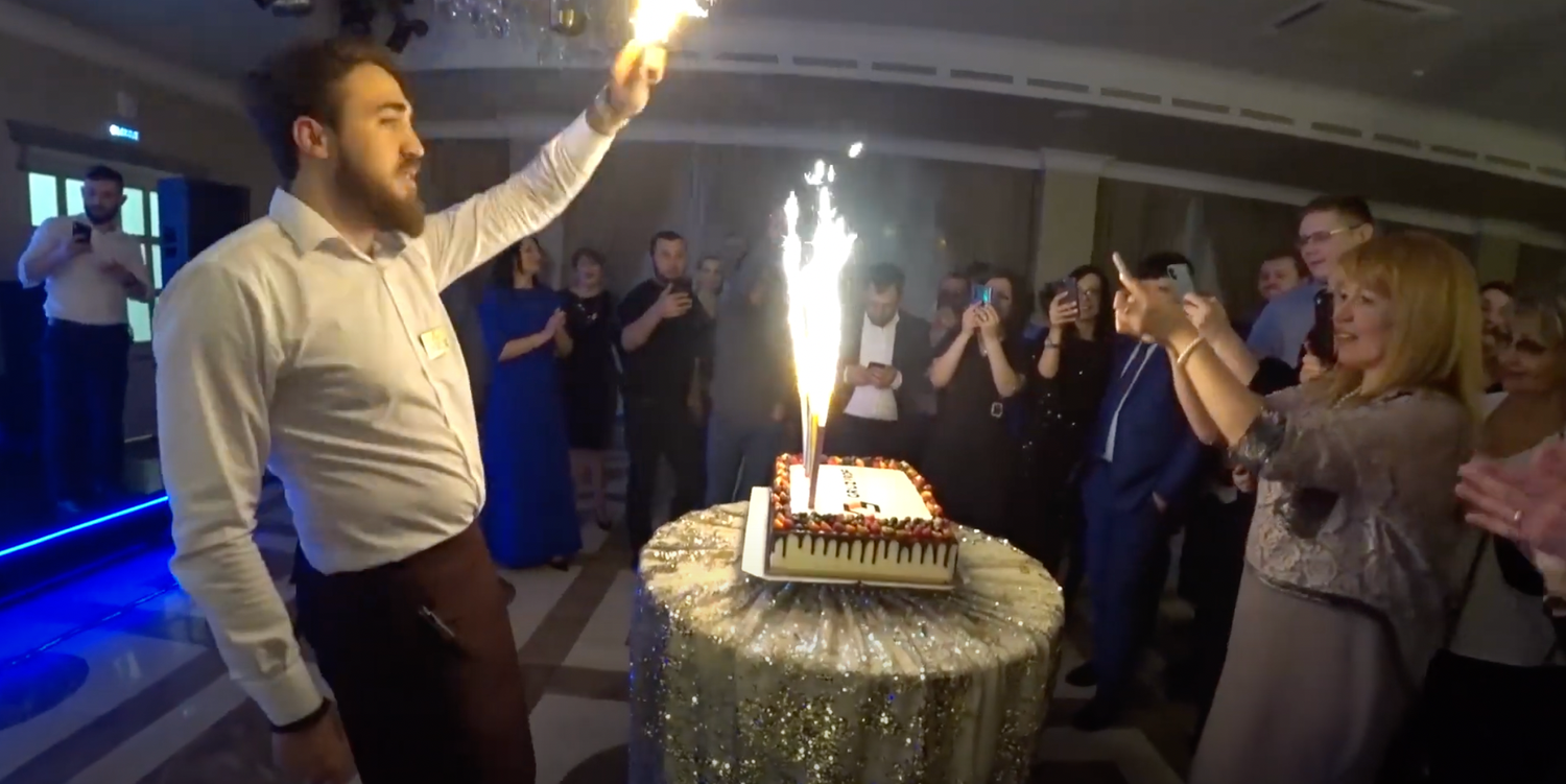 праздничный торт, человек, день рождения, праздничный, торт