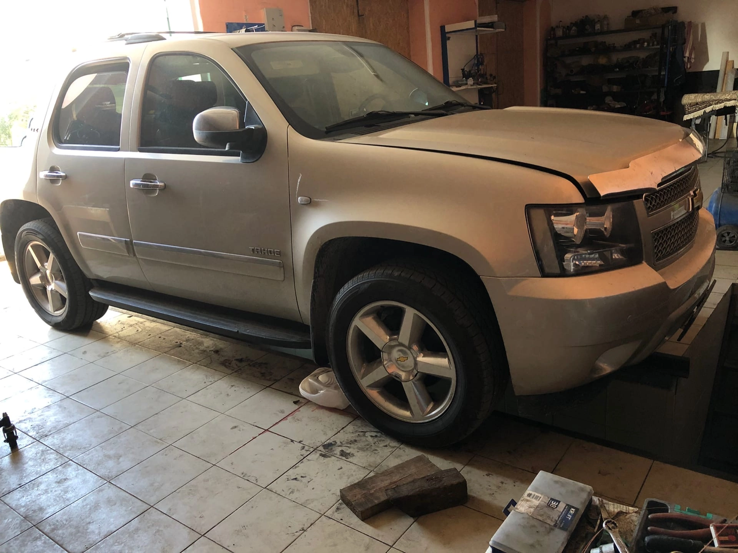 chevrolet tahoe, шевроле трейлблейзер 2006г, а/м шевроле tahoe gmt900, 2012 г.в, белый chevrolet tahoe 900, chevrolet tahoe gmt 900
