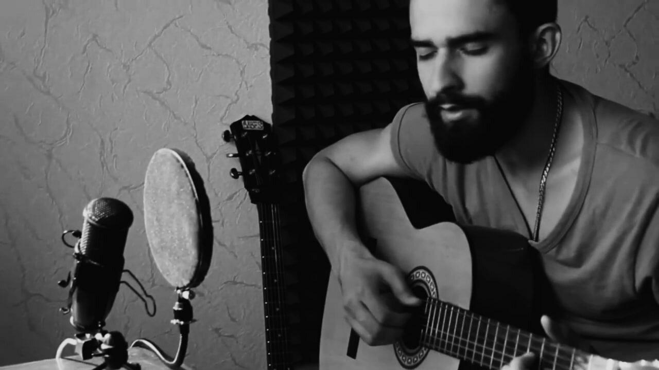 мужчина, парень, человек, megalomania acoustic, chingiz mustafayev truth cover