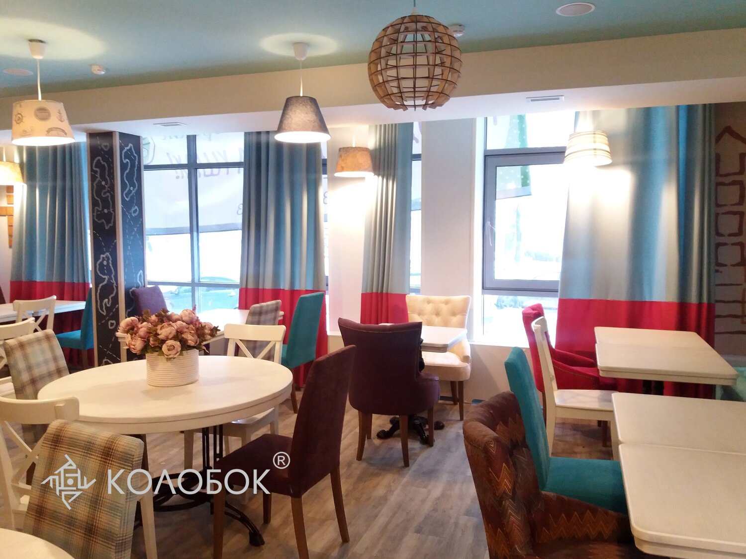 кафе, кафе андерсон, зал кафе, рестораны, интерьер