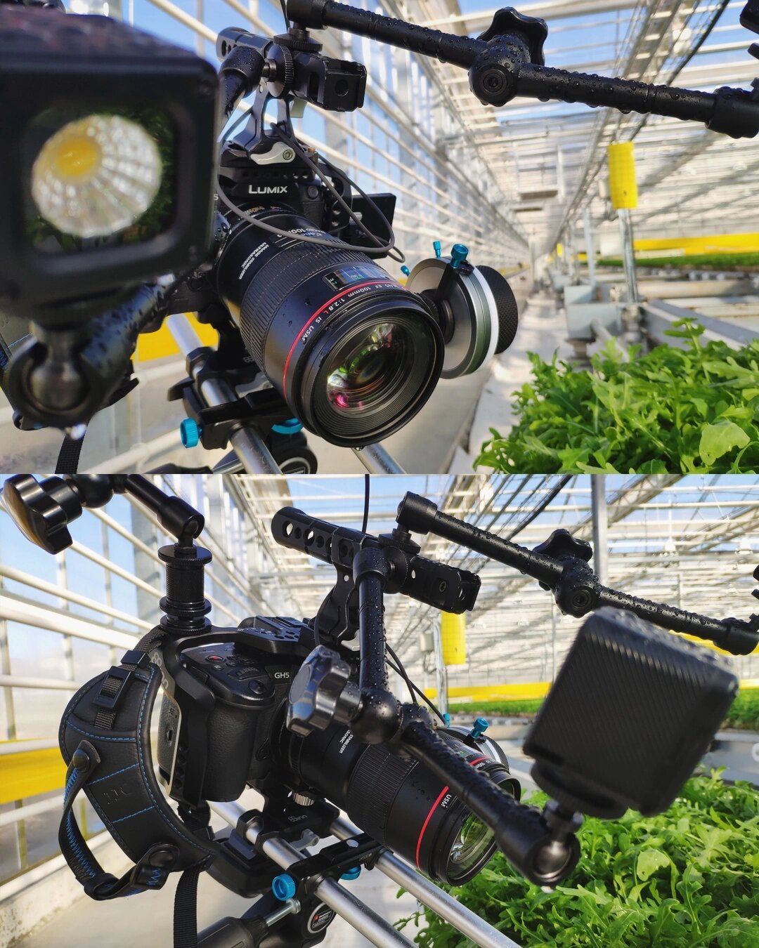 цифровой зеркальный фотоаппарат, камера объектив, камера, операторская камера, свет для камеры