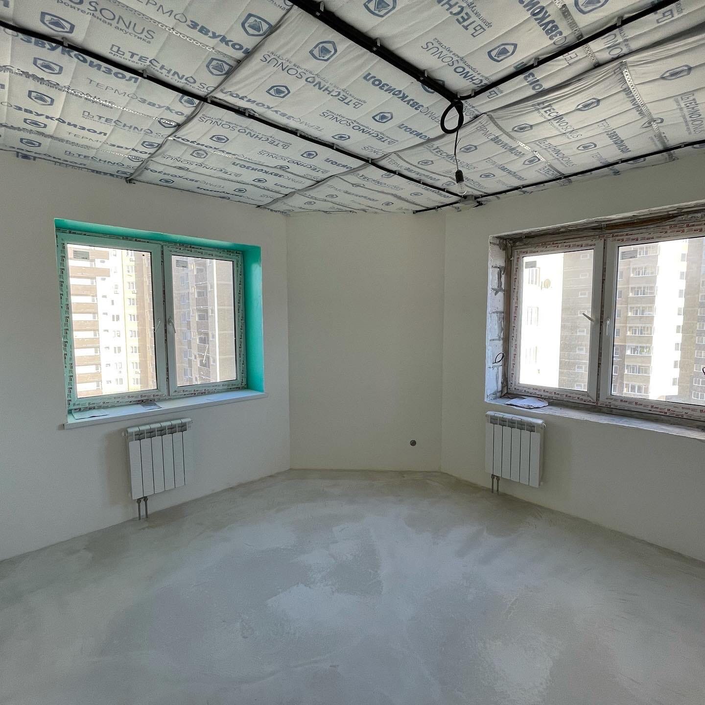 стяжка пола в квартире, отопление в квартире, механизированная стяжка пола, квартир, монтаж отопления