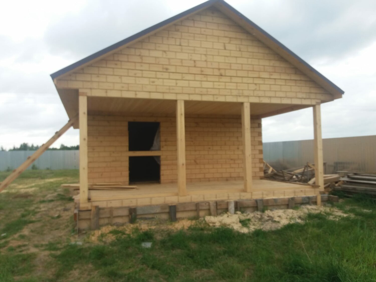 баня из бруса, дома из бруса, баня из профилированного бруса, дома из бруса под ключ, баня из профилированного бруса 6 х 4