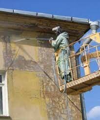 пескоструйная очистка, покраска фасада, фонд капремонта тыва, штукатурка фасадная силоксановая, капремонт дома