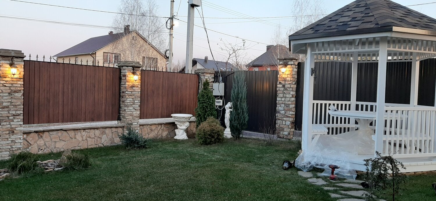 участок, дом, забор, дача, недвижимость