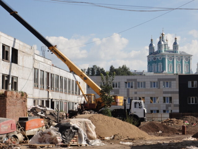 строительство, строящаяся садик на красноуральской нижний новгород, здание, строительная площадка, строительство школы